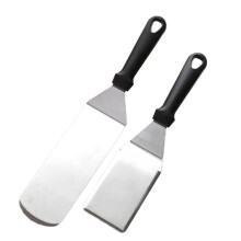Camping Cooking Tools, Metal Spatulas and Squeeze Bottles for Creative Grilling, Heat-Resistant Handles for Safe Outdoor BBQ