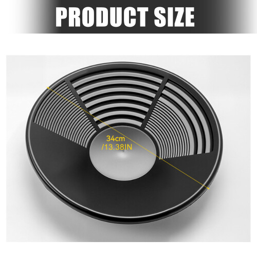 Durable Compact Gold Prospecting Pan For Outdoor Use With-1 2