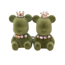 Ready To Use Waistband Button Plush Animal Designs-Green