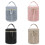Sac à main thermique en tissu imperméable avec boucles-Rose 3