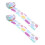 Colorful Easter Craft Ribbon Polyester Texture-Easter eggs 1