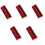 5Rolls Colored Nylon Cord String Sewing Thread-Wine Red 1