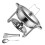 Robuster Chafing Dish aus rostfreiem Stahl, 5 l,-Silber 1