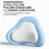 Ergonomic Lumbar Support Pillow with High-Pink and gray 4