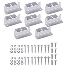 8pack Quickly Install Solar Panel Mounts with Various Hardware