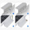 8pack Quickly Install Solar Panel Mounts with Various Hardware 5