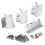 8pack Quickly Install Solar Panel Mounts with Various Hardware 4
