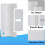 8pack Quickly Install Solar Panel Mounts with Various Hardware 7