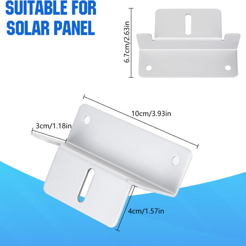8pack Quickly Install Solar Panel Mounts with Various Hardware 2