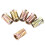 Ένθετα με σπείρωμα Hex Drive για ξύλο, σύνδεσμοι επίπλων από ανθρακούχο χάλυβα M6x25mm με 5