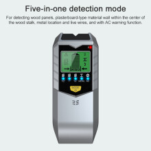 Vielseitiger Wandscanner für Metall, Holz und lebende Kabel mit LCD-Display Funktionen
