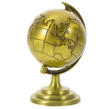Vintage Gouden Metaal Draaibare Bureau Decoratie