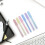 6St Glitzer-Highlighter Für Notizen Und Journaling Mit Leuchtenden 5
