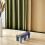 Dark Blue Plastic Model Train Tunnel for Kids Railroad Play 7