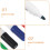 4Stk. Whiteboard Marker Mit Löschfunktion, Marker, Büro Set 7