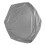 Hexagon Sandpit Waterproof Cover with Drawstring Grey UV Resistant 11