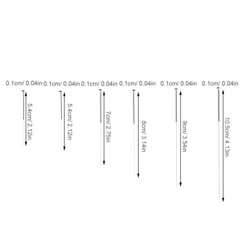 60Stk Düsenreinigungsnadeln Set 2