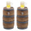 2 Sets Mini Drinkaccessoires Biervat Met En Wijnglas 1