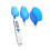 Balance de poids précise pour la cuisine, balance-Bleu 1