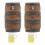 2 Sets Mini Drinkaccessoires Biervat Met En Wijnglas 10