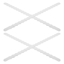 4Pcs De Serra Para Pão 10,5" Aço Inoxidável Para Máquina Fatiar