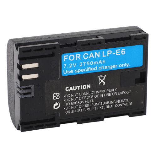 2750mAh LP E6 Replacement Battery with Intelligent Chip for 5D Mark IV