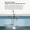 Smart Water Leak Detector | Wireless Flood Sensor with App Notifications, White 2