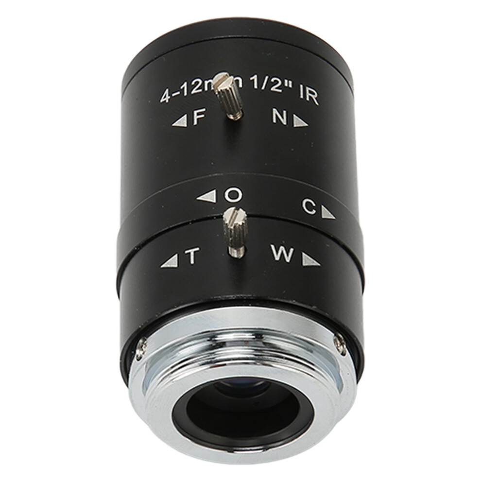 4-12Mm 1/2In Hd Manual Zoom Telephoto Lens For Camera, Models Cw Vm0412 Mp 1/2 A 9351370161855