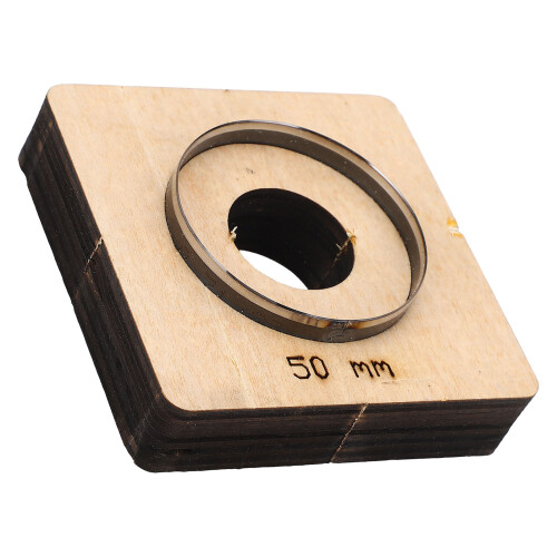 Leather Punch Cut Mold 50mm Diameter Round Shape Cutting Die for Plastic 2