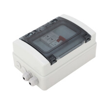 HA 4-Wege MCB Wasserfeste Verteilerdose DC 500V 63A Außengehäuse IP65