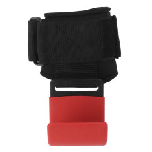 Rutschfester roter Haken- und Schlaufen-Design Handgelenkschutz mit Hochziehfunktion