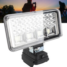 Akkuleuchtarbeitsscheinwerfer, kabellos, 6000 Lumen, wasserdicht, Notfalllampe, 14,4V‑18V Li-Batterie