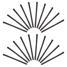 25Stk Dicke Weidenkohle Sticks Holz Künstler Skizzen Zeichnung