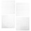 4Pièces Gabarits Quilting Transparents Pour Couture 9