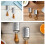 6Pcs Handheld Stainless Steel Cheese with Wooden Handle 6