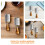 6Pcs Handheld Stainless Steel Cheese with Wooden Handle 8
