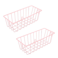 2Pcs Bunny Hay Feeder With Metal Frame For Rabbits Guinea Pigs Chinchillas