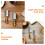 6Pcs Handheld Stainless Steel Cheese with Wooden Handle 7
