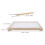 1Set Multi-Purpose Wooden Herb Drying Rack Hanging Mesh for Home Use 2