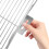 2Pcs Stainless Steel Drain Grate Filter Silver Downspout Gutter Guard 8