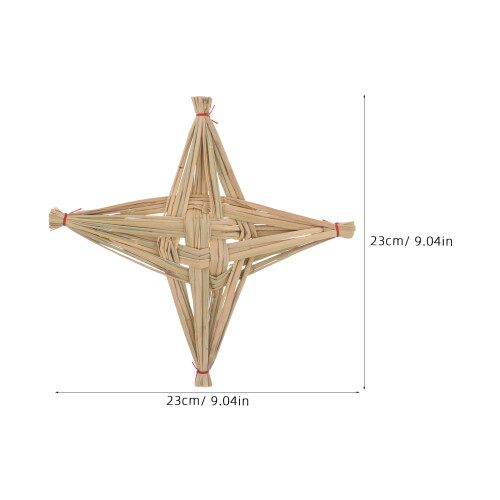 Irish Straw Cross Decor - Addobbo Religioso Per Casa Ufficio 2
