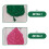 32 Pezzi Patch Ricamate Termoadesive Per Abbigliamento Borse 5