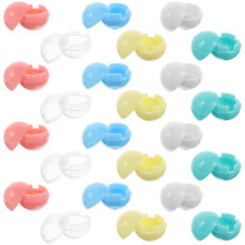 30 Sztuk Plastikowych Kapsułek Świętowych 25 Mm Do Automatów Gumowych