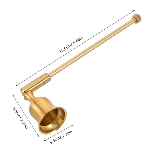 Candle Snuffer Extinguisher 6.5 Inch Long Handle For Safe Flame Out 2