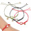 pulseira ajustável de maneki sino, 3 peças 1