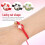 pulseira ajustável de maneki sino, 3 peças 8