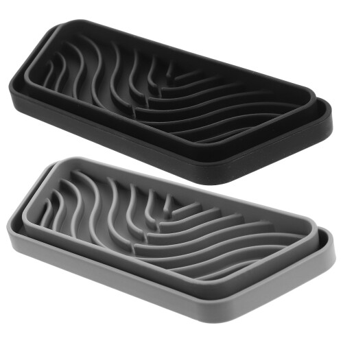 2Pcs Tapete Para Drip Tray De Refrigerador E Colorido