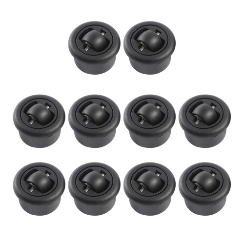Roulette universelle rotative à Base antidérapante, 4 pièces,