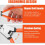 Snap Ring Pliers Set for Increased Accessibility, Ergonomic Circlip Pliers, Precision Tools with Labor-saving Design 4