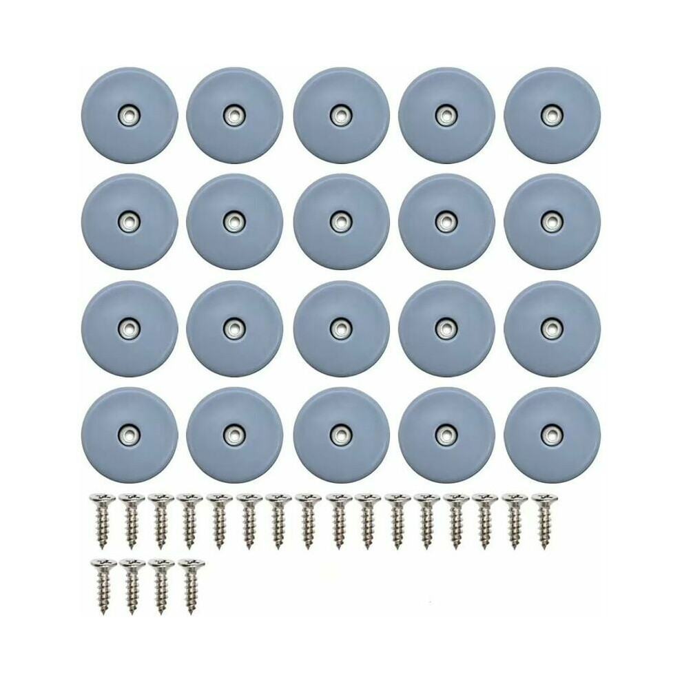 Durable Plastic Furniture Sliders, Smooth Sliding Heavy Duty Sliders For Easy Furniture Movement, Screw On Design For Secure Attachment, Floor 9405630172041